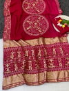 JK 254 Dolla Silk Fabric Sarees Wholesale Clothing Distributors In India
